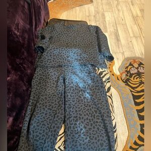 Leopard Print Lounge Set